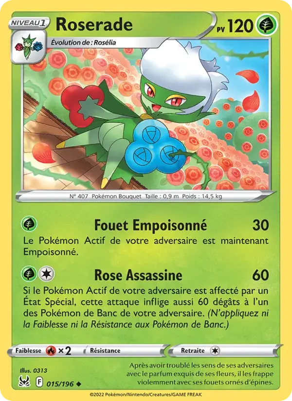 Roserade - 015/217 - Origine Perdue