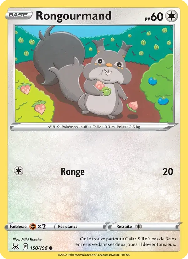Rongourmand - 150/217 - Origine Perdue