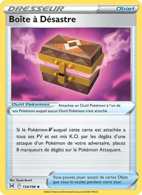Boîte à Désastre - 154/217 - Origine Perdue