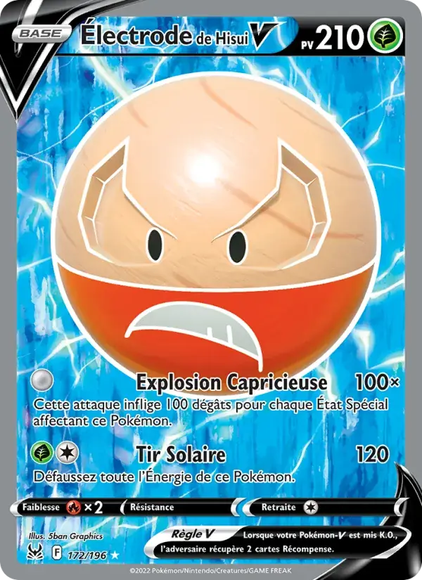 Électrode de Hisui V - 172/217 - Origine Perdue