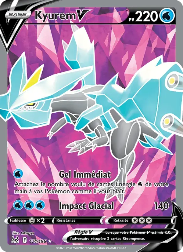 Kyurem V - 174/217 - Origine Perdue