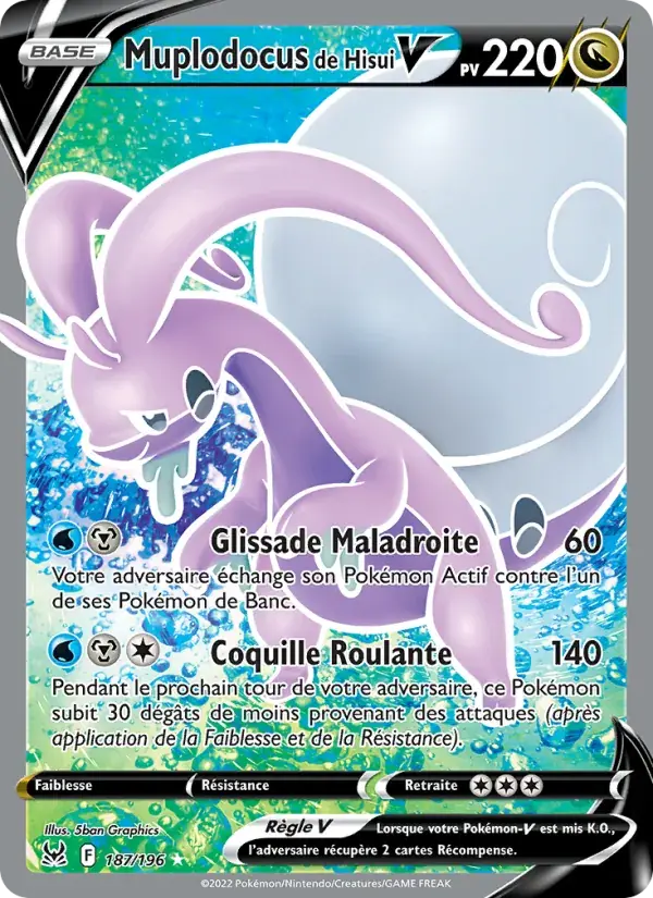Muplodocus de Hisui V - 187/217 - Origine Perdue