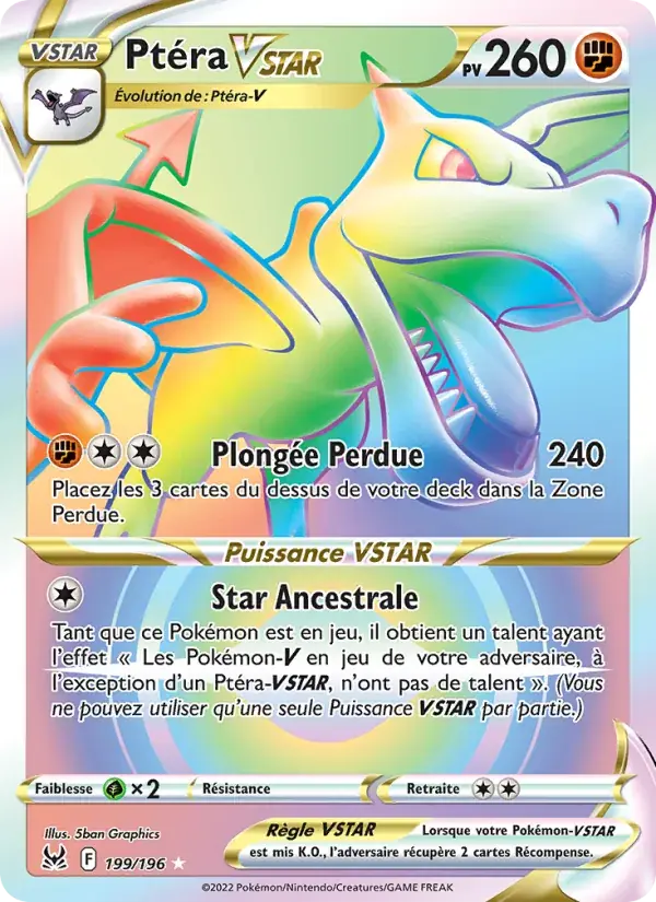 Ptéra VSTAR - 199/217 - Origine Perdue
