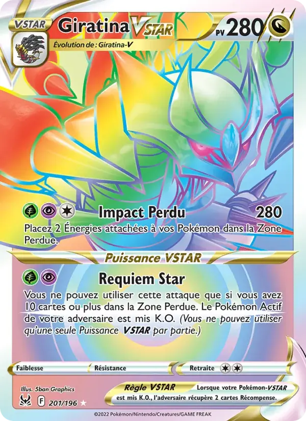 Giratina VSTAR - 201/217 - Origine Perdue