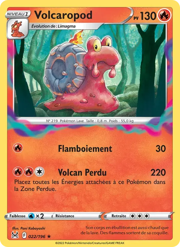 Volcaropod - 022/217 - Origine Perdue