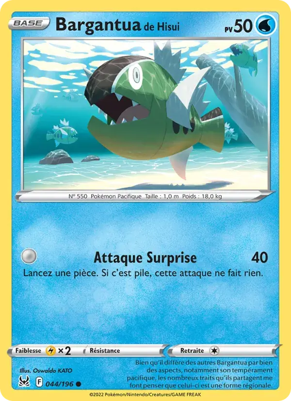 Bargantua de Hisui - 044/217 - Origine Perdue