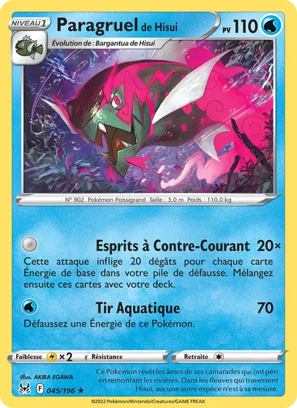 Paragruel de Hisui - 045/217 - Origine Perdue