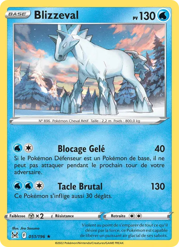 Blizzeval - 051/217 - Origine Perdue