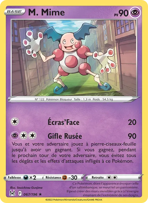 M. Mime - 067/217 - Origine Perdue