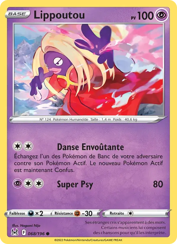 Lippoutou - 068/217 - Origine Perdue