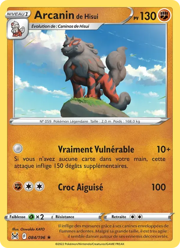 Arcanin de Hisui - 084/217 - Origine Perdue