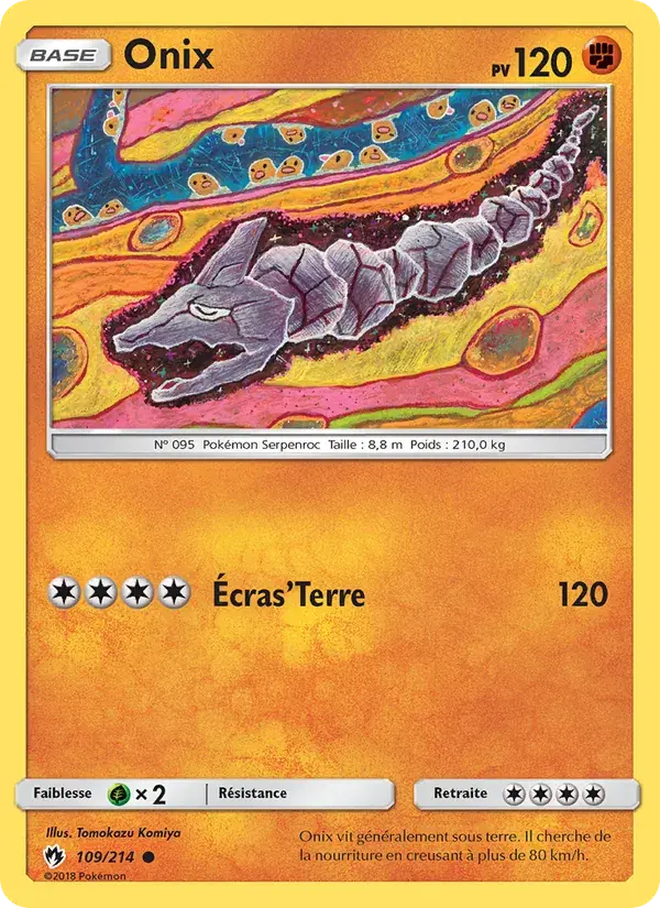 Onix - 109/236 - Tonnerre Perdu