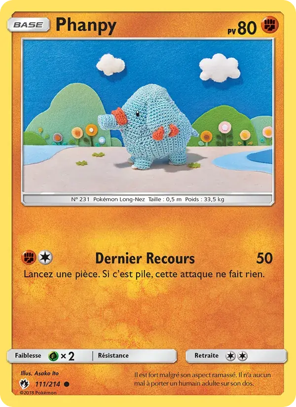 Phanpy - 111/236 - Tonnerre Perdu