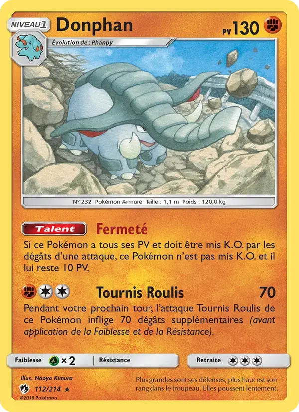 Donphan - 112/236 - Tonnerre Perdu