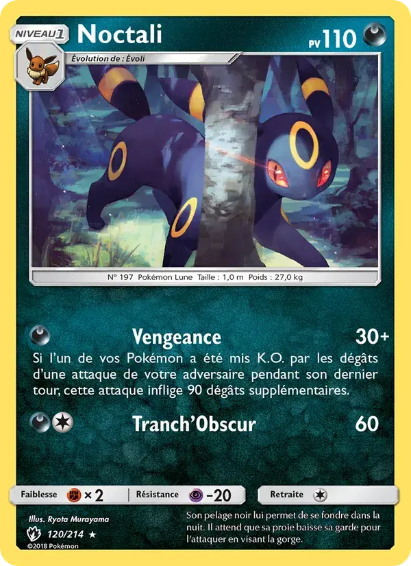 Noctali - 120/236 - Tonnerre Perdu