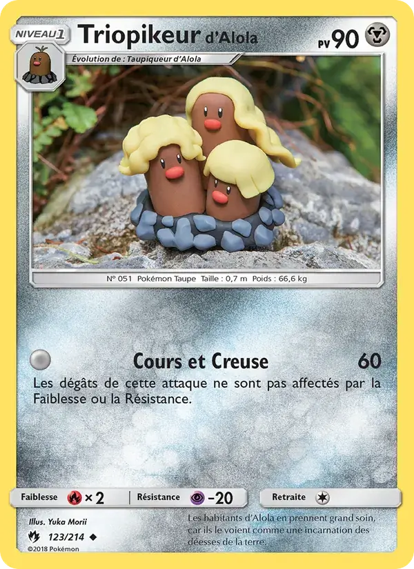 Triopikeur d’Alola - 123/236 - Tonnerre Perdu