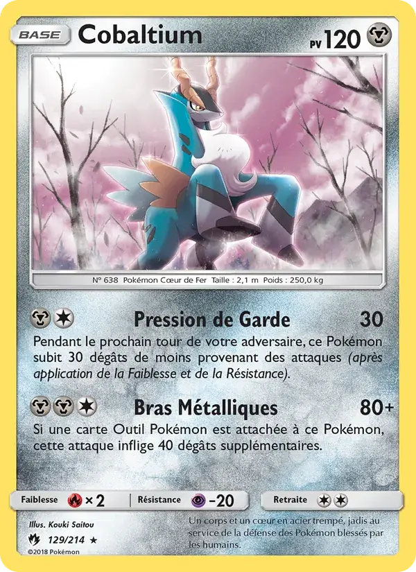 Cobaltium - 129/236 - Tonnerre Perdu