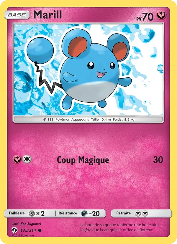 Marill - 135/236 - Tonnerre Perdu