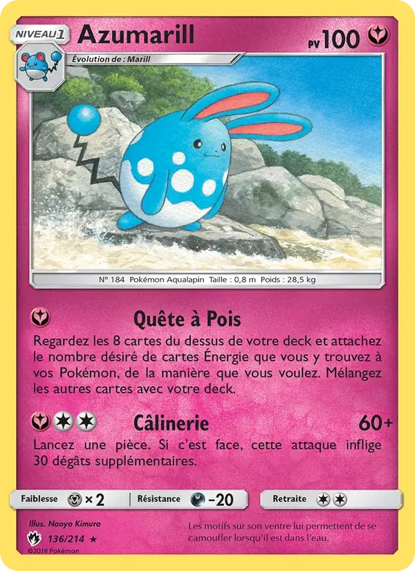Azumarill - 136/236 - Tonnerre Perdu