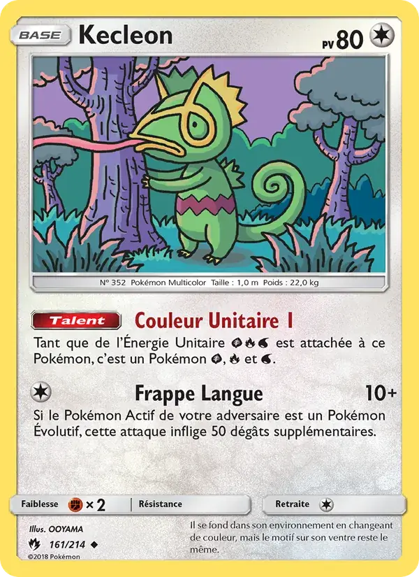 Kecleon - 161/236 - Tonnerre Perdu