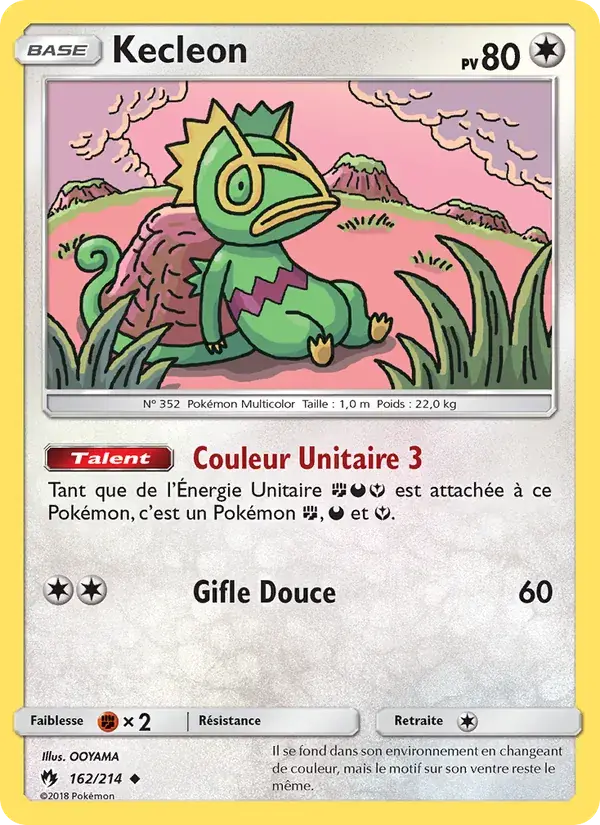 Kecleon - 162/236 - Tonnerre Perdu