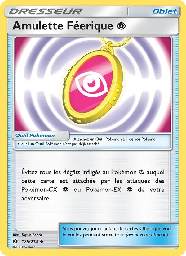 Amulette Féerique Psychic - 175/236 - Tonnerre Perdu