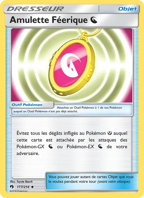 Amulette Féerique Dragon - 177/236 - Tonnerre Perdu