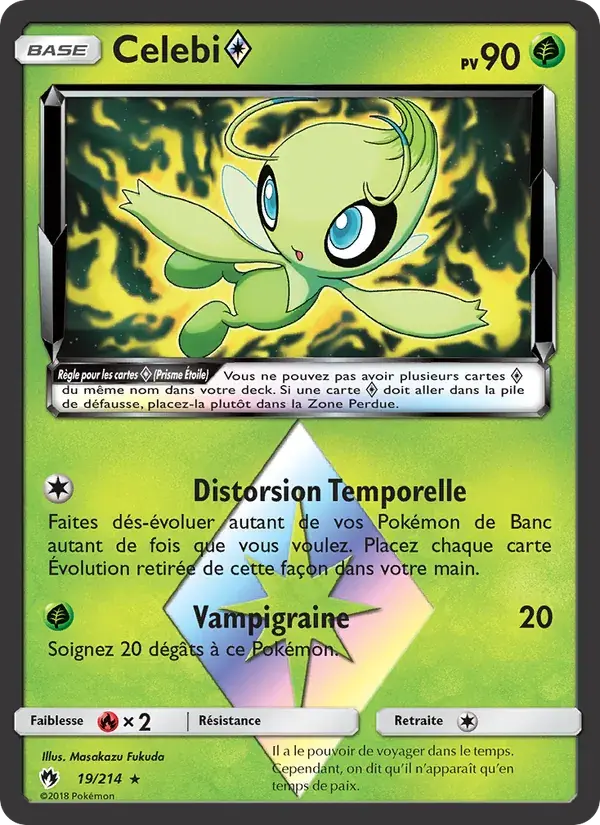 Celebi ◇ - 19/236 - Tonnerre Perdu