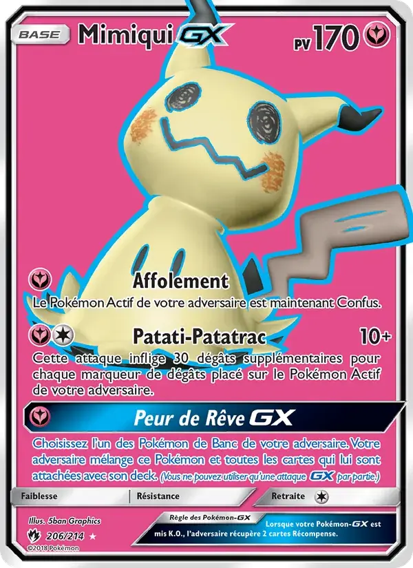 Mimiqui GX - 206/236 - Tonnerre Perdu