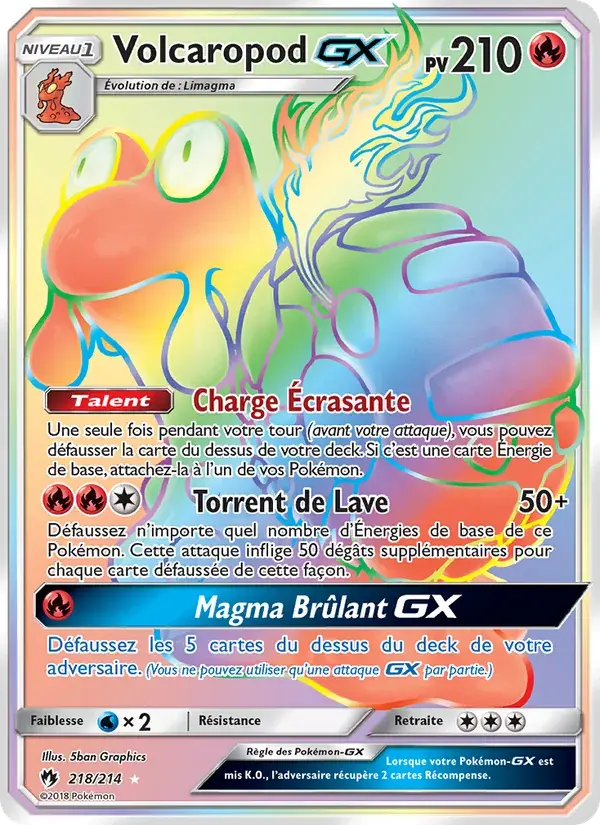 Volcaropod GX - 218/236 - Tonnerre Perdu