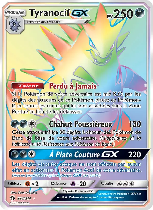 Tyranocif GX - 223/236 - Tonnerre Perdu