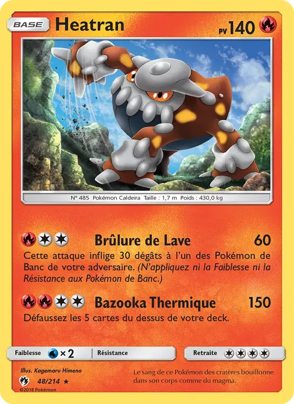 Heatran - 48/236 - Tonnerre Perdu