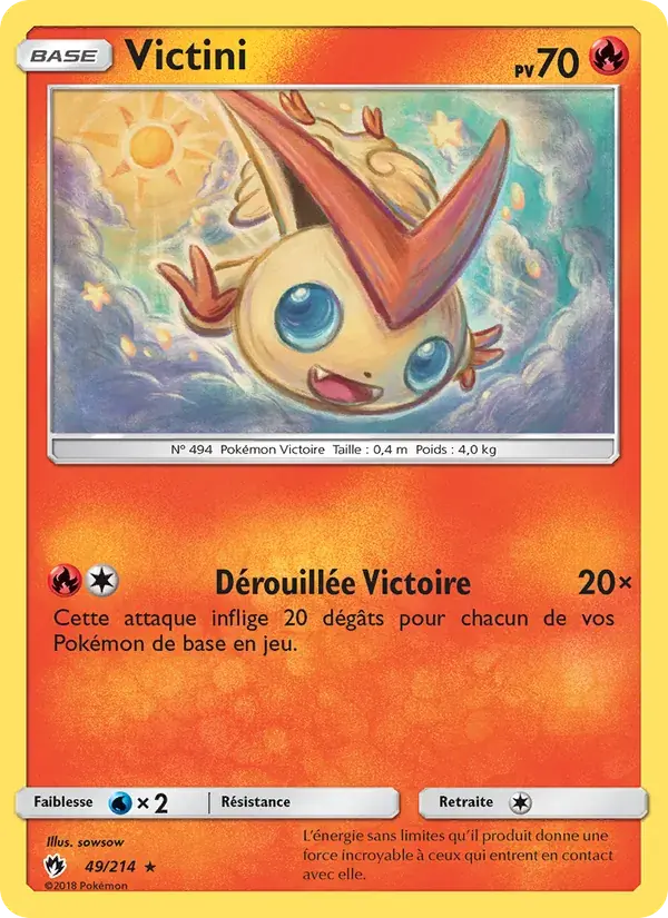 Victini - 49/236 - Tonnerre Perdu