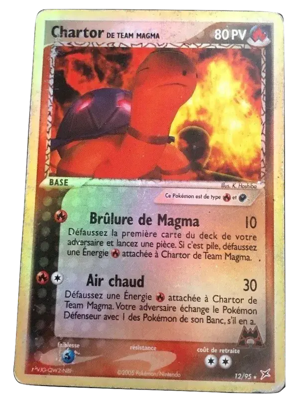 Chartor de Team Magma - 12/97 - EX Team Magma vs Team Aqua