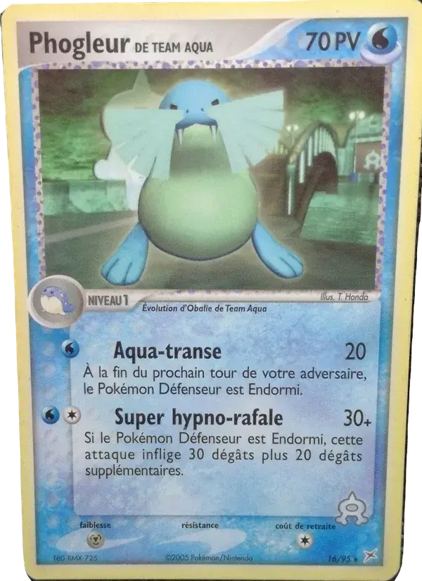 Phogleur de Team Aqua - 16/97 - EX Team Magma vs Team Aqua
