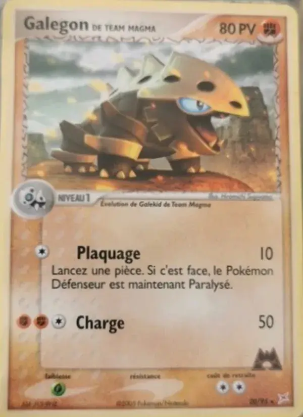 Galegon de Team Magma - 20/97 - EX Team Magma vs Team Aqua