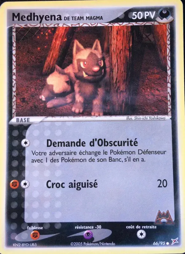 Medhyena de Team Magma - 66/97 - EX Team Magma vs Team Aqua
