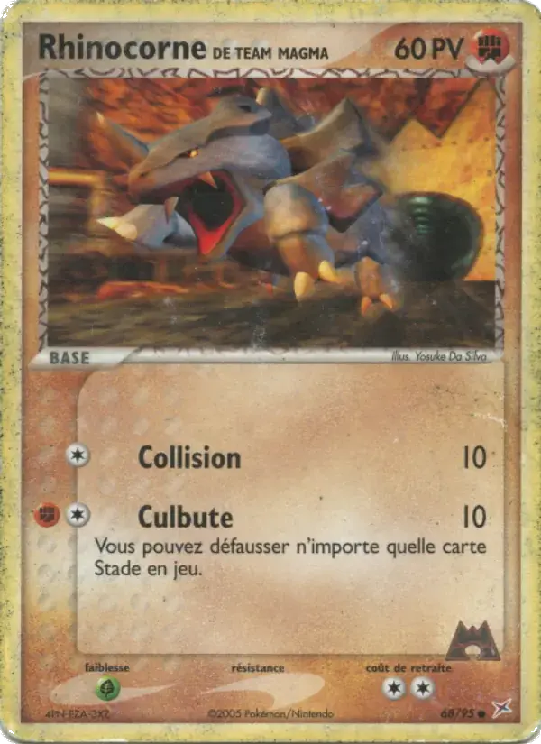 Rhinocorne de Team Magma - 68/97 - EX Team Magma vs Team Aqua