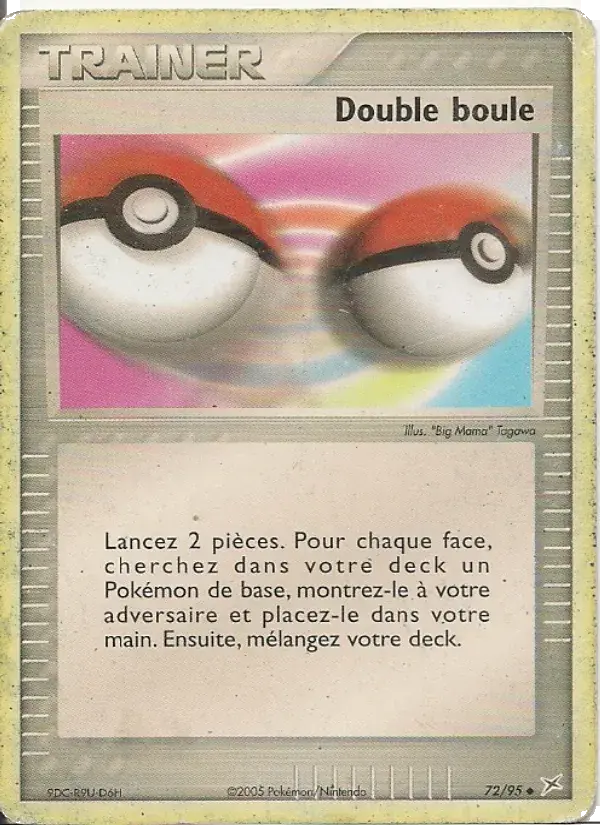Double boule - 72/97 - EX Team Magma vs Team Aqua