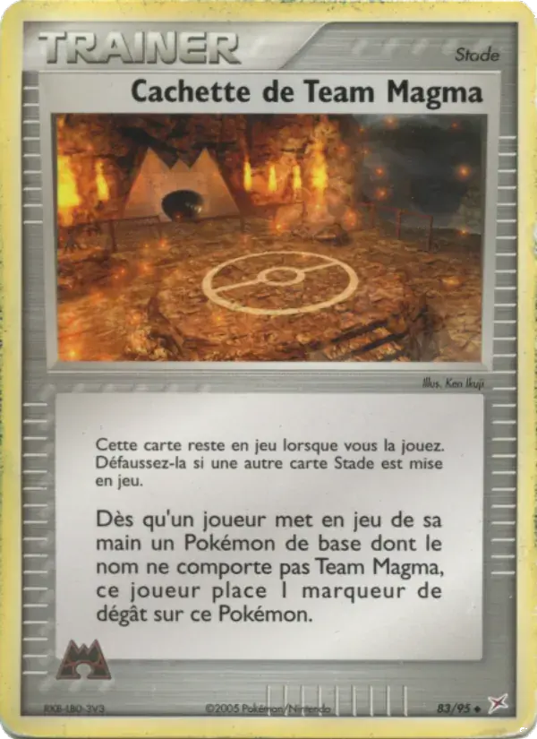 Cachette de Team Magma - 83/97 - EX Team Magma vs Team Aqua