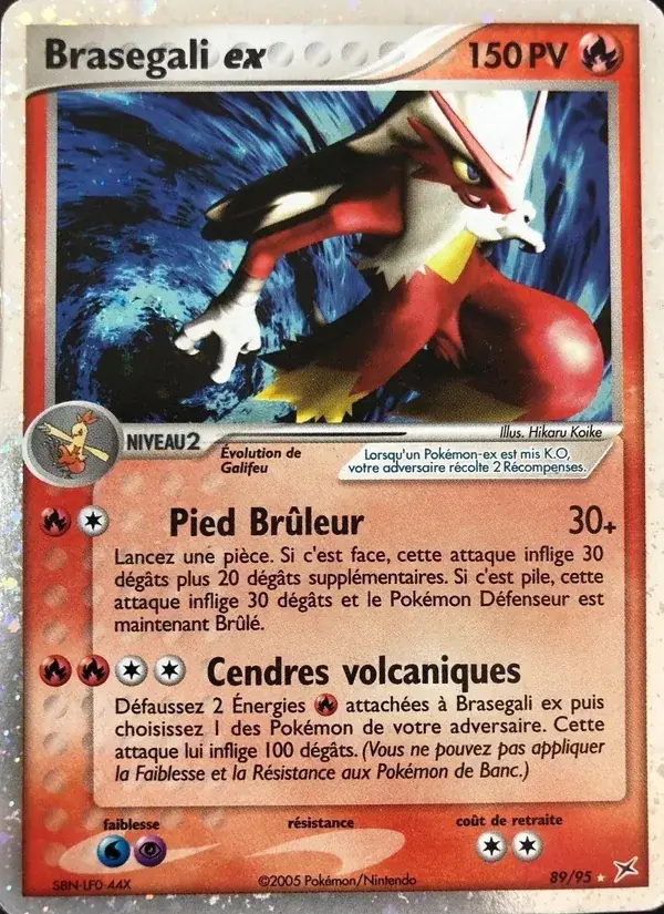 Brasegali ex - 89/97 - EX Team Magma vs Team Aqua