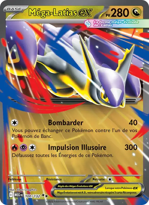 Méga-Latias-ex - 100/188 - Méga-Évolution
