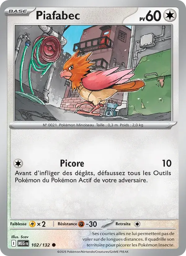 Piafabec - 102/188 - Méga-Évolution