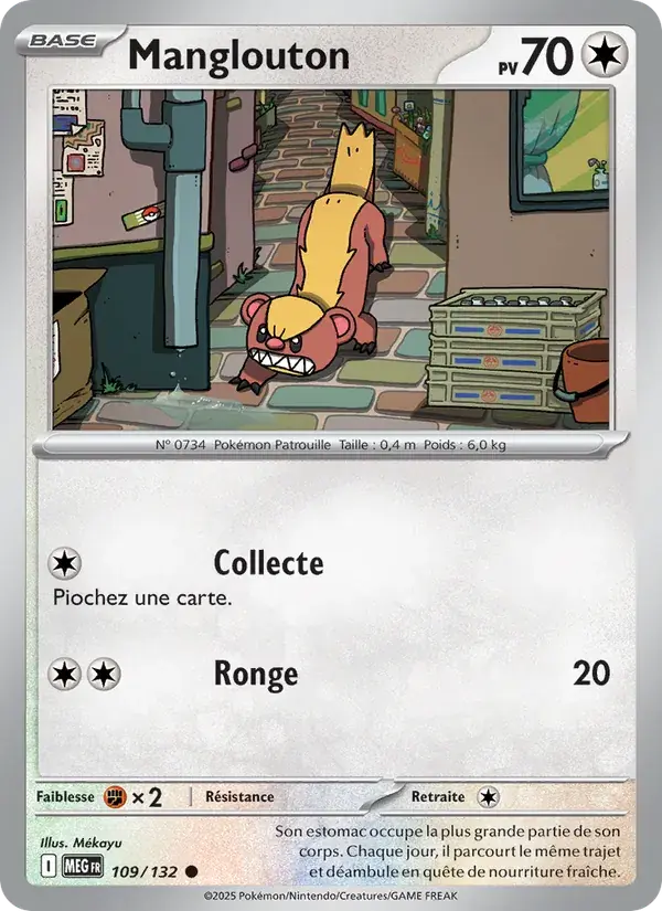 Manglouton - 109/188 - Méga-Évolution