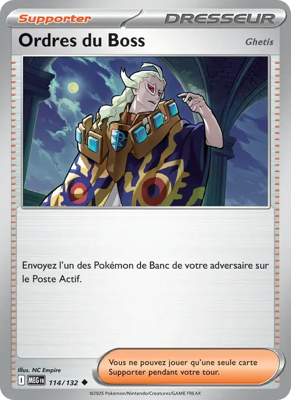 Ordres du Boss - 114/188 - Méga-Évolution