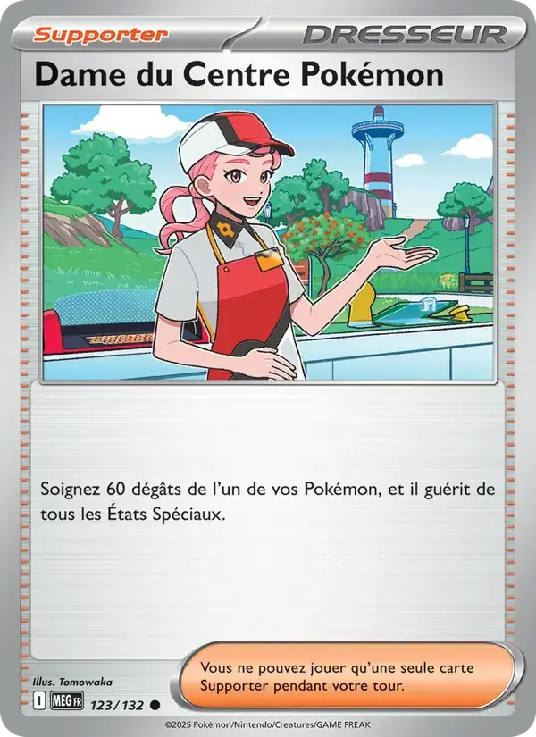 Dame du Centre Pokémon - 123/188 - Méga-Évolution