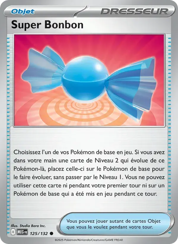 Super Bonbon - 125/188 - Méga-Évolution