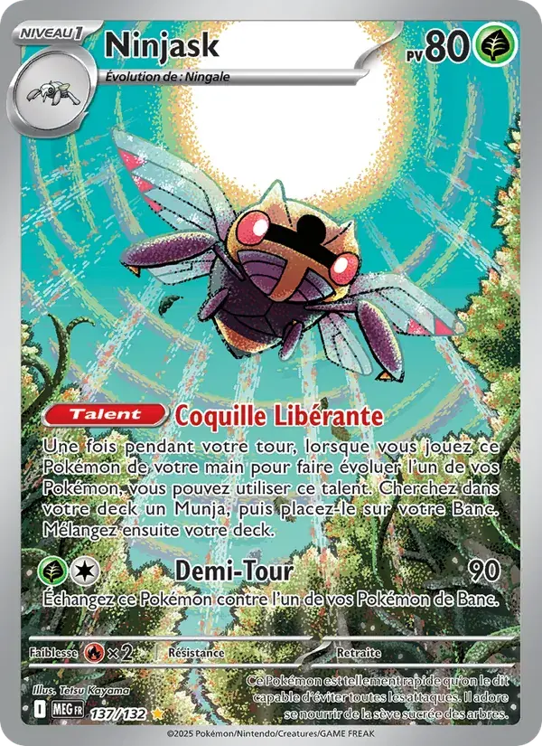 Ninjask - 137/188 - Méga-Évolution