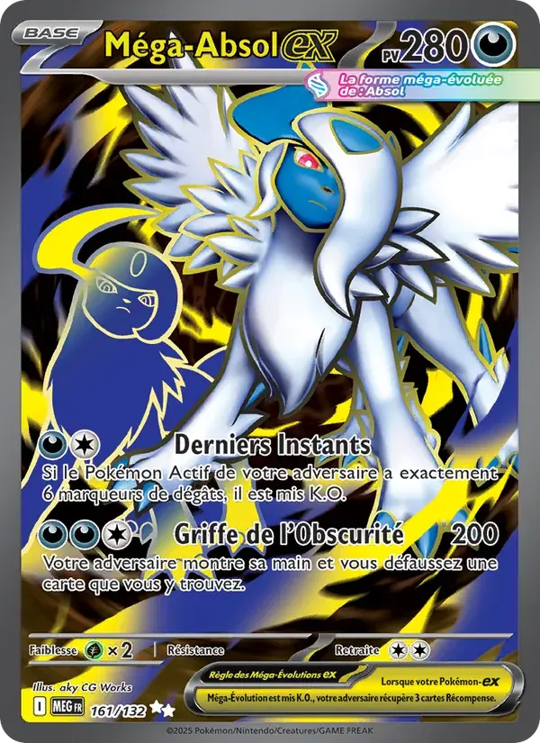 Méga-Absol-ex - 161/188 - Méga-Évolution