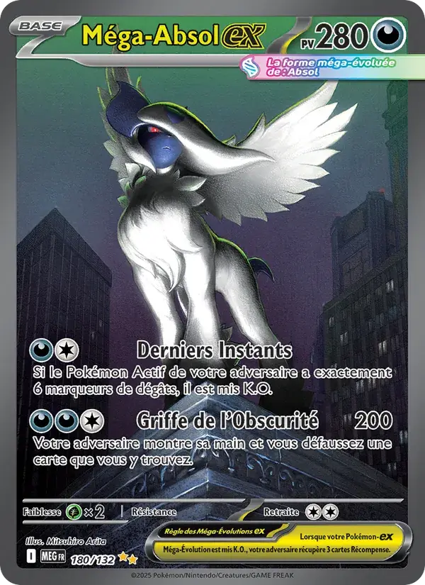 Méga-Absol-ex - 180/188 - Méga-Évolution